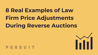 8 Real Examples of Law Firm Price Adjustments During Reverse Auctions